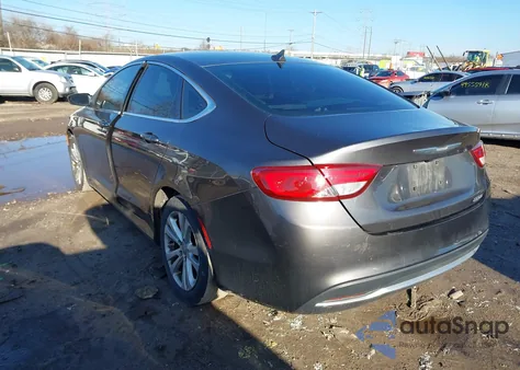 2016 Chrysler 200 z USA, uszkodzony, nr VIN 1C3CCCAB5GN169969